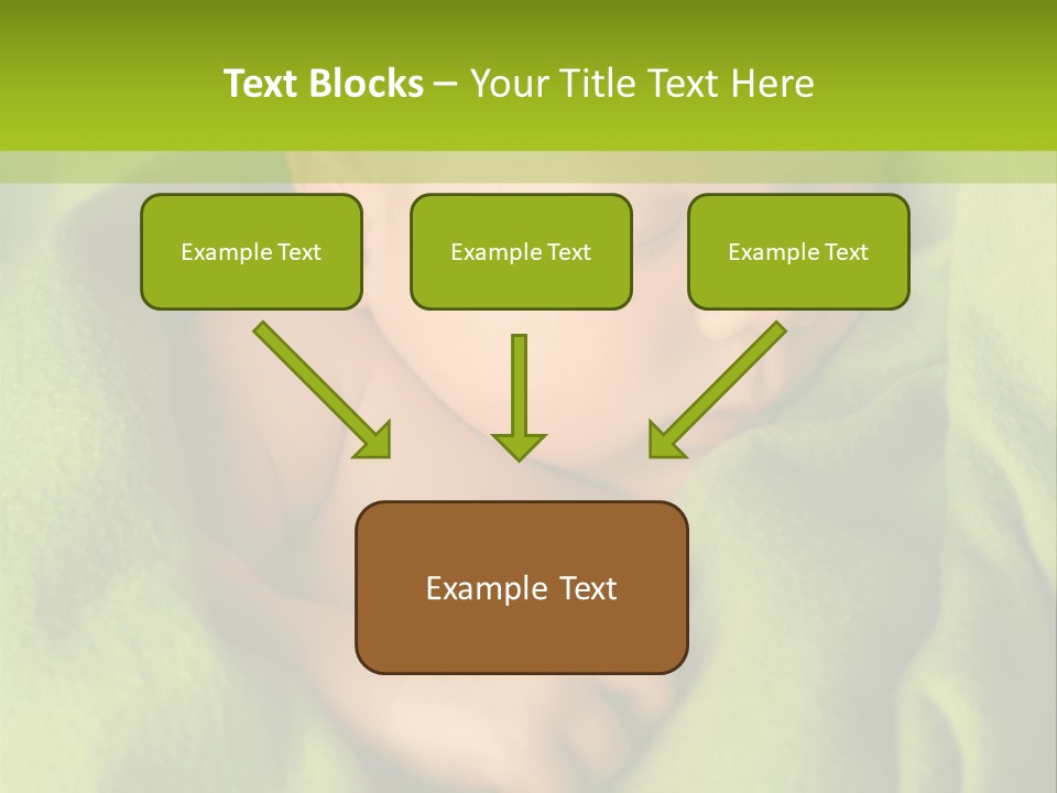 Blanket Image Color PowerPoint Template
