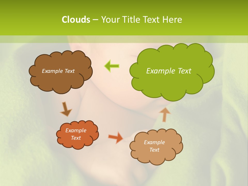 Blanket Image Color PowerPoint Template