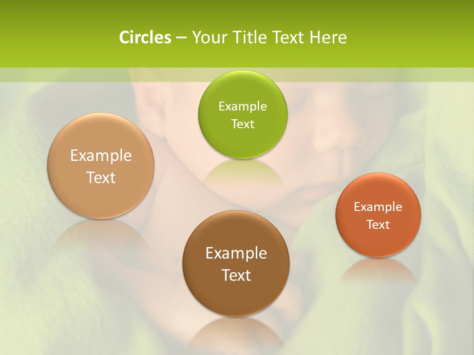 Blanket Image Color PowerPoint Template