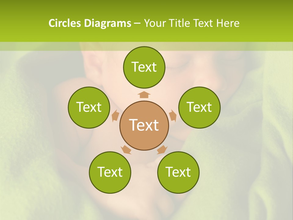 Blanket Image Color PowerPoint Template