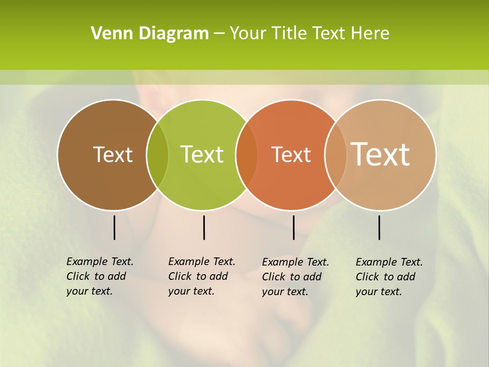 Blanket Image Color PowerPoint Template