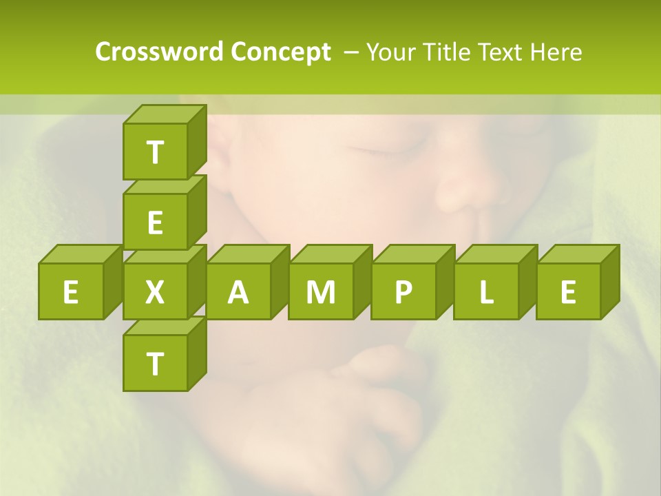 Blanket Image Color PowerPoint Template