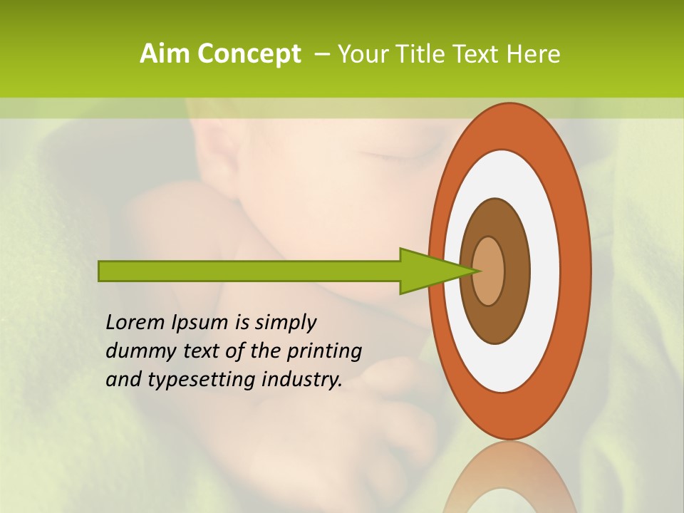 Blanket Image Color PowerPoint Template