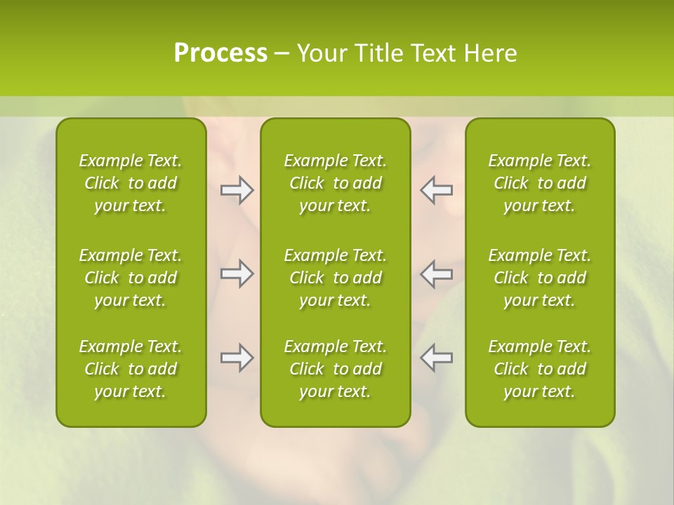 Blanket Image Color PowerPoint Template