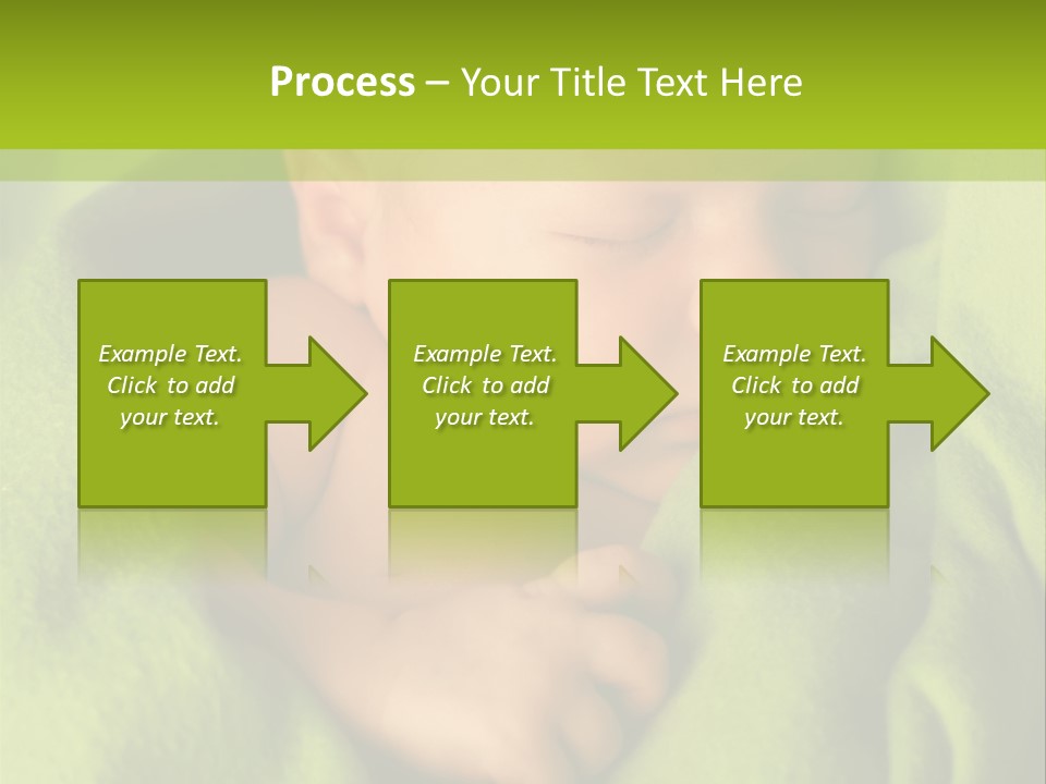 Blanket Image Color PowerPoint Template