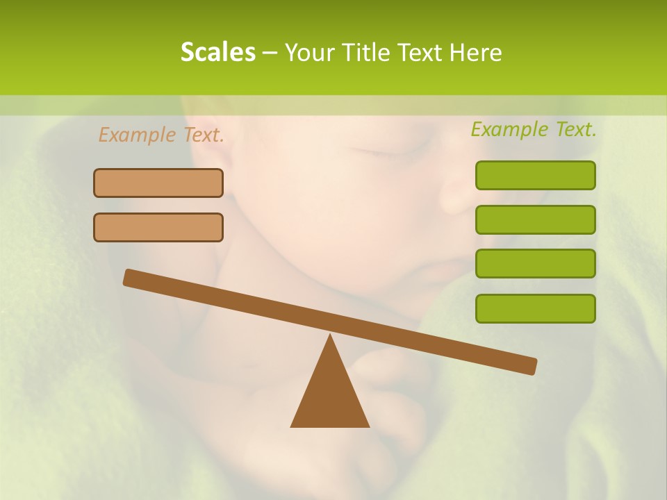 Blanket Image Color PowerPoint Template