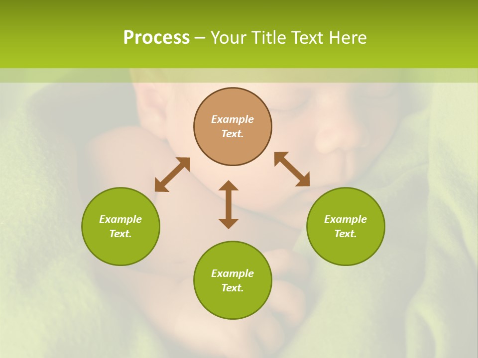 Blanket Image Color PowerPoint Template