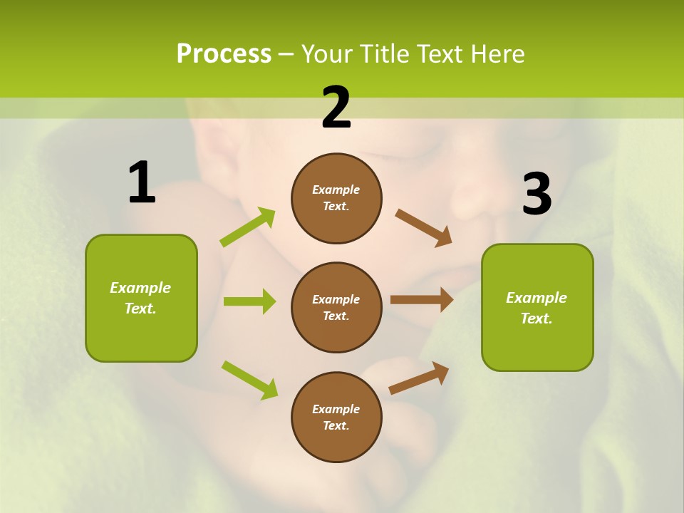 Blanket Image Color PowerPoint Template