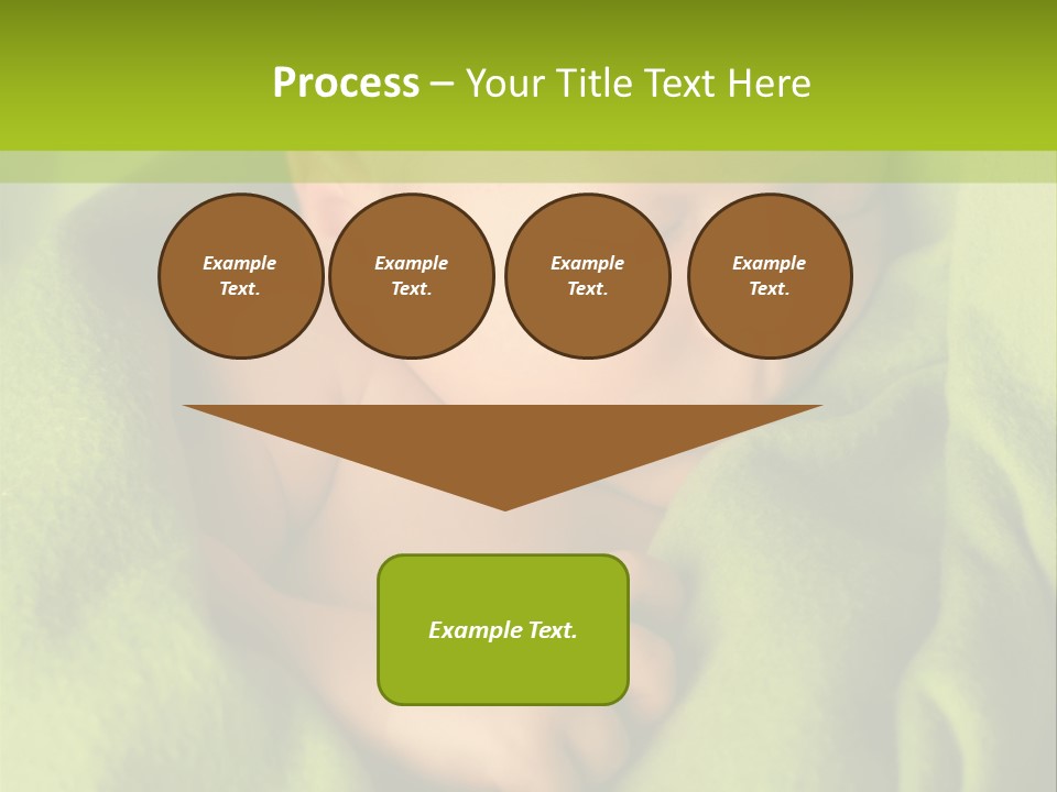Blanket Image Color PowerPoint Template