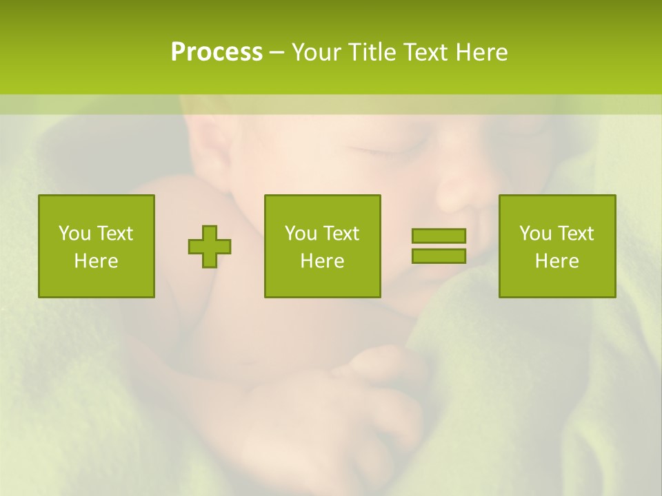 Blanket Image Color PowerPoint Template