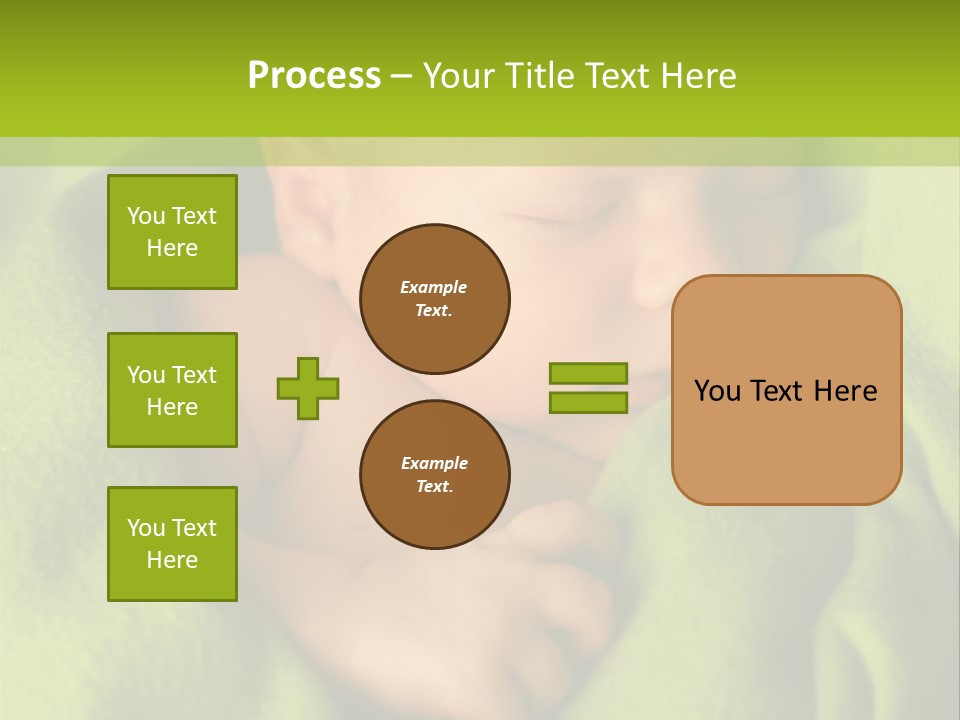 Blanket Image Color PowerPoint Template