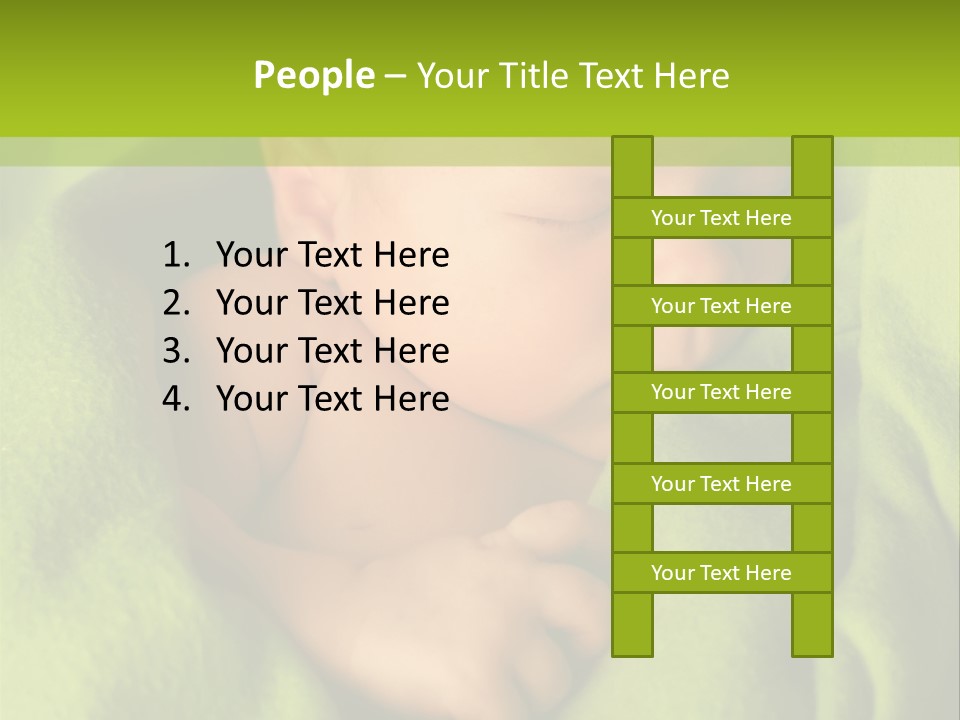 Blanket Image Color PowerPoint Template