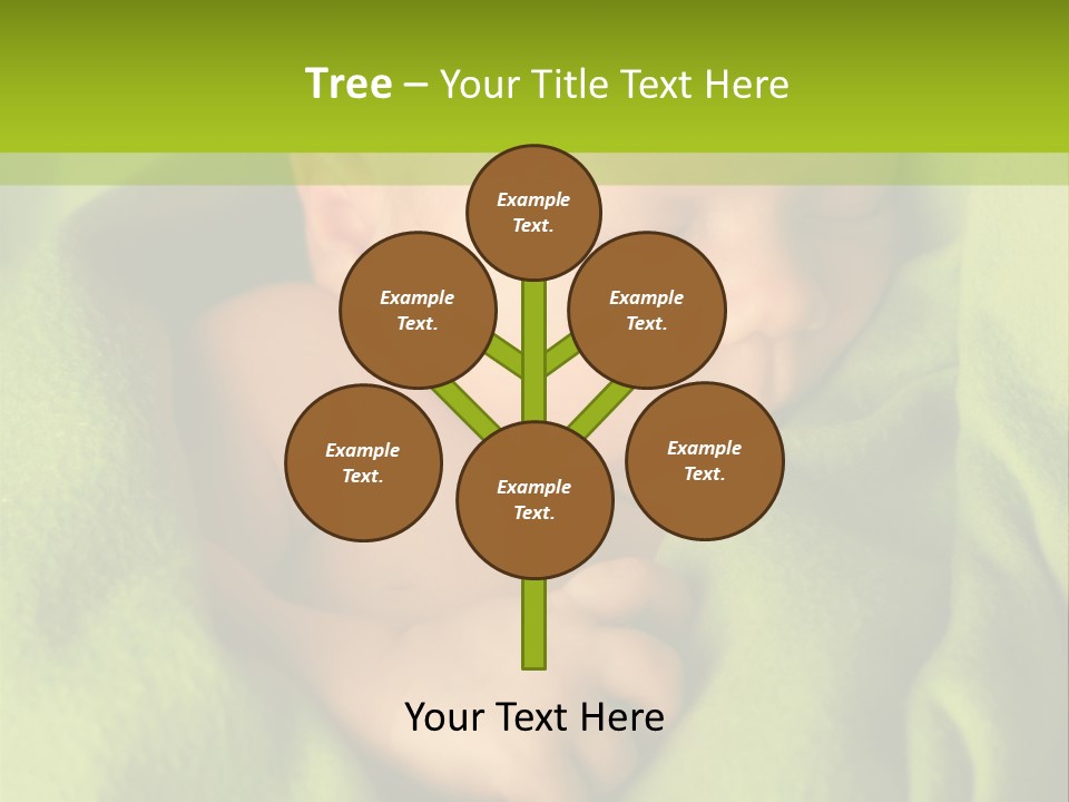 Blanket Image Color PowerPoint Template