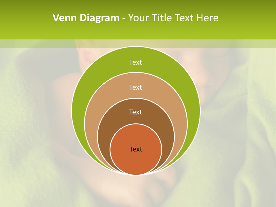 Blanket Image Color PowerPoint Template
