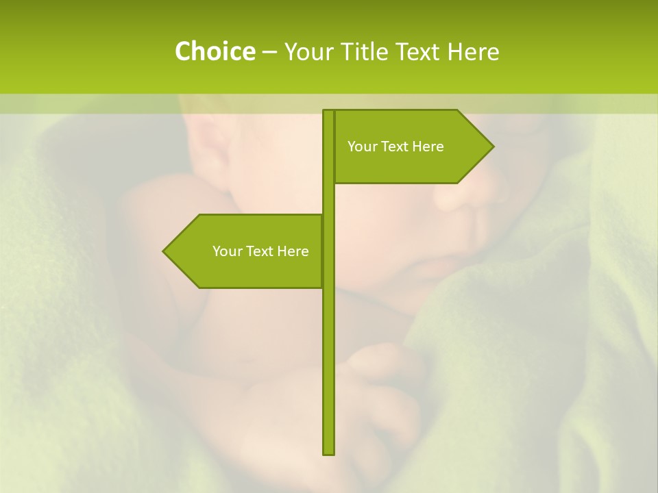 Blanket Image Color PowerPoint Template