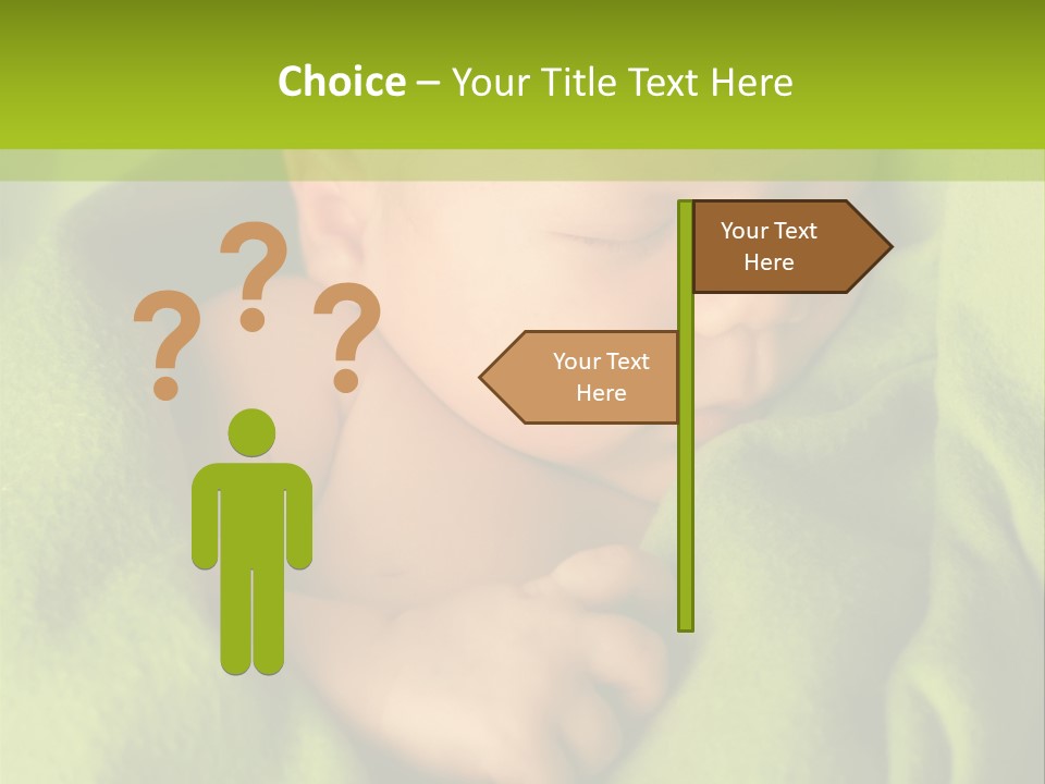 Blanket Image Color PowerPoint Template