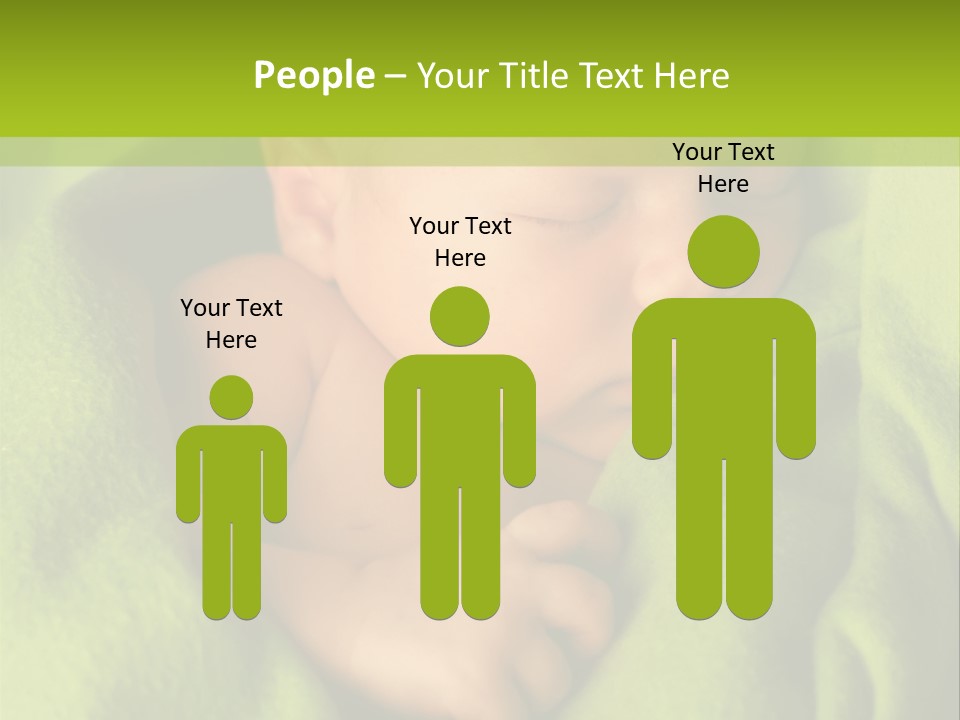 Blanket Image Color PowerPoint Template