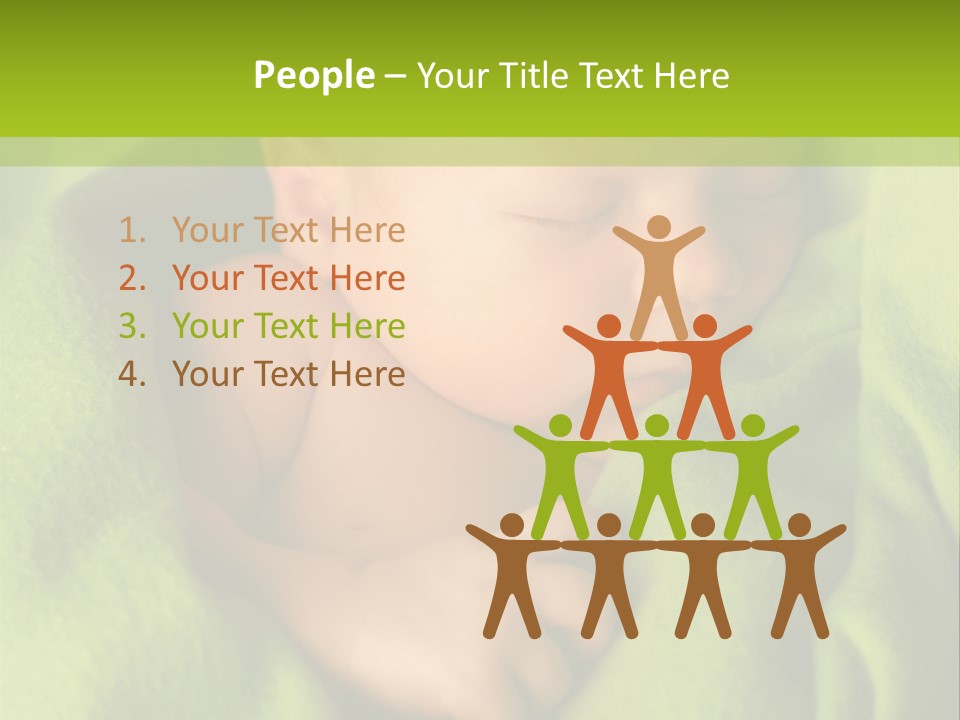 Blanket Image Color PowerPoint Template