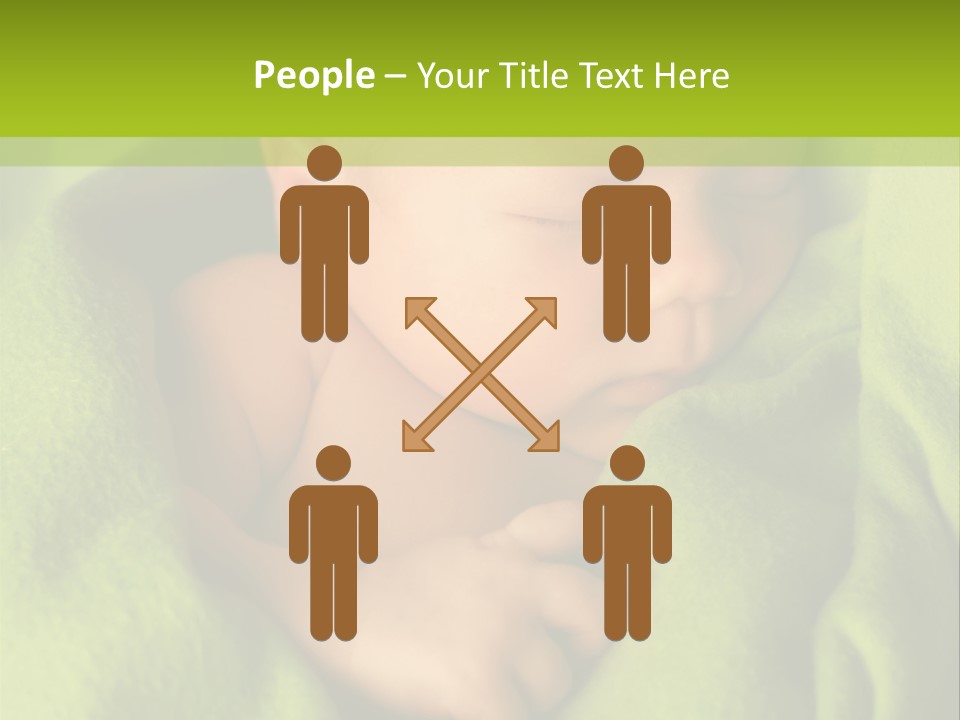 Blanket Image Color PowerPoint Template