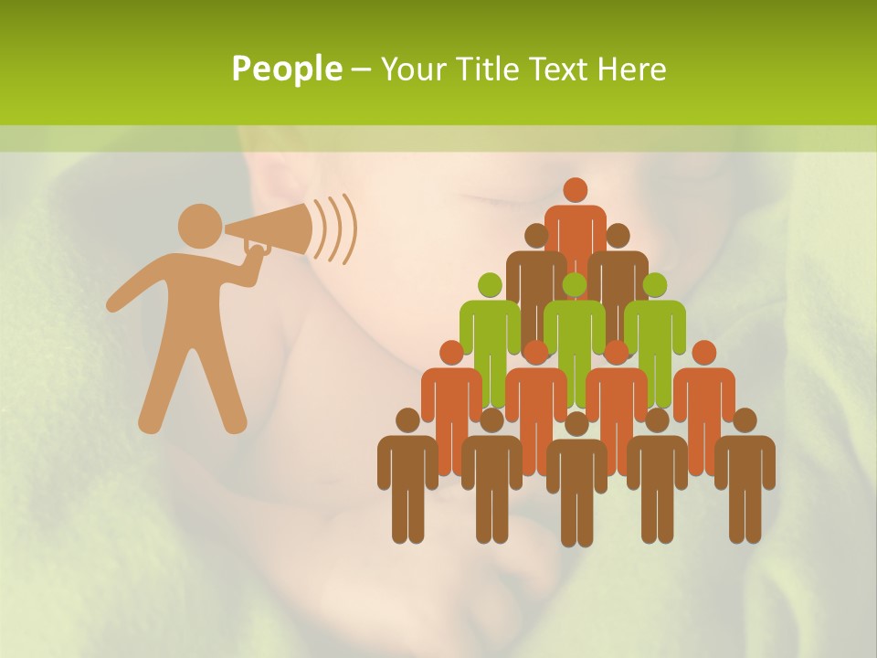 Blanket Image Color PowerPoint Template