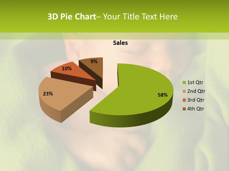 Blanket Image Color PowerPoint Template