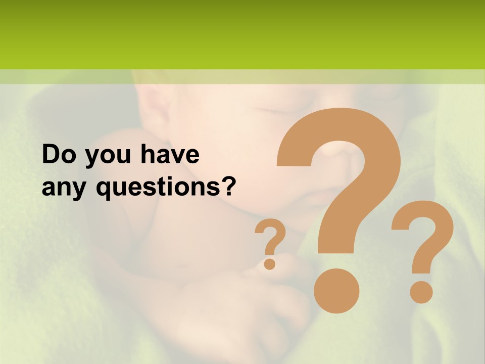 Blanket Image Color PowerPoint Template