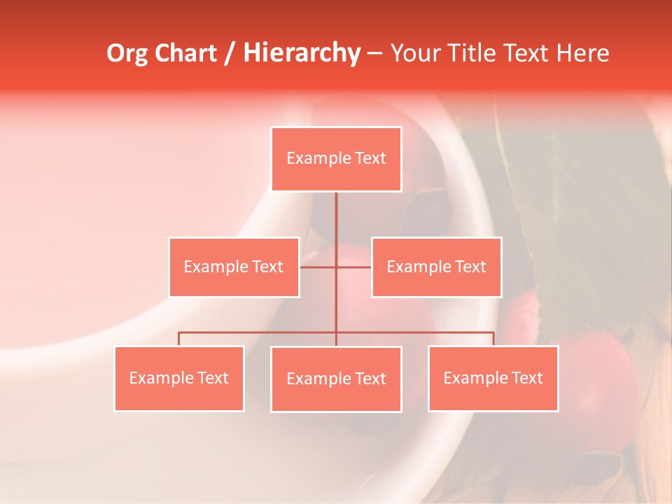 Glass Fruit Autumn PowerPoint Template