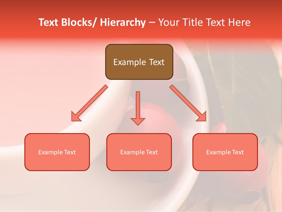 Glass Fruit Autumn PowerPoint Template
