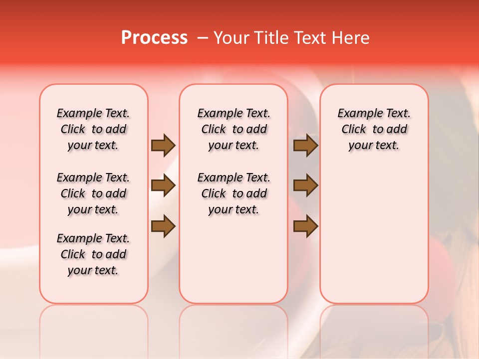 Glass Fruit Autumn PowerPoint Template