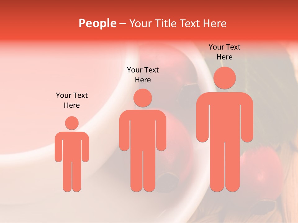 Glass Fruit Autumn PowerPoint Template