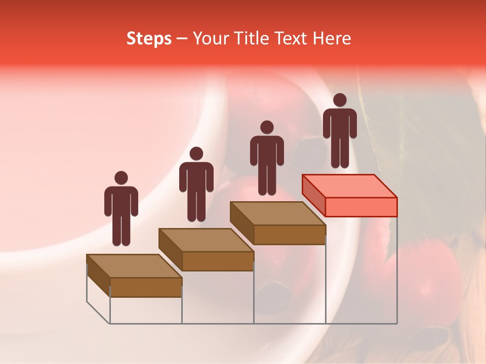 Glass Fruit Autumn PowerPoint Template