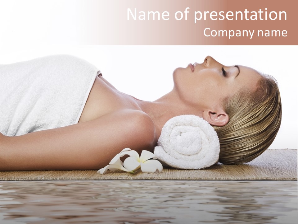 Pretty Purity Skin PowerPoint Template