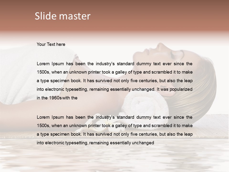 Pretty Purity Skin PowerPoint Template