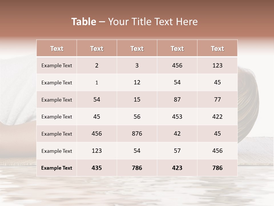 Pretty Purity Skin PowerPoint Template