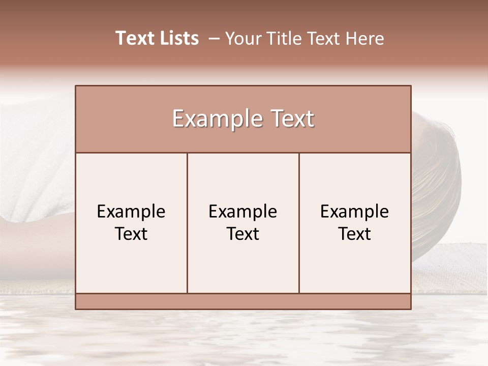 Pretty Purity Skin PowerPoint Template