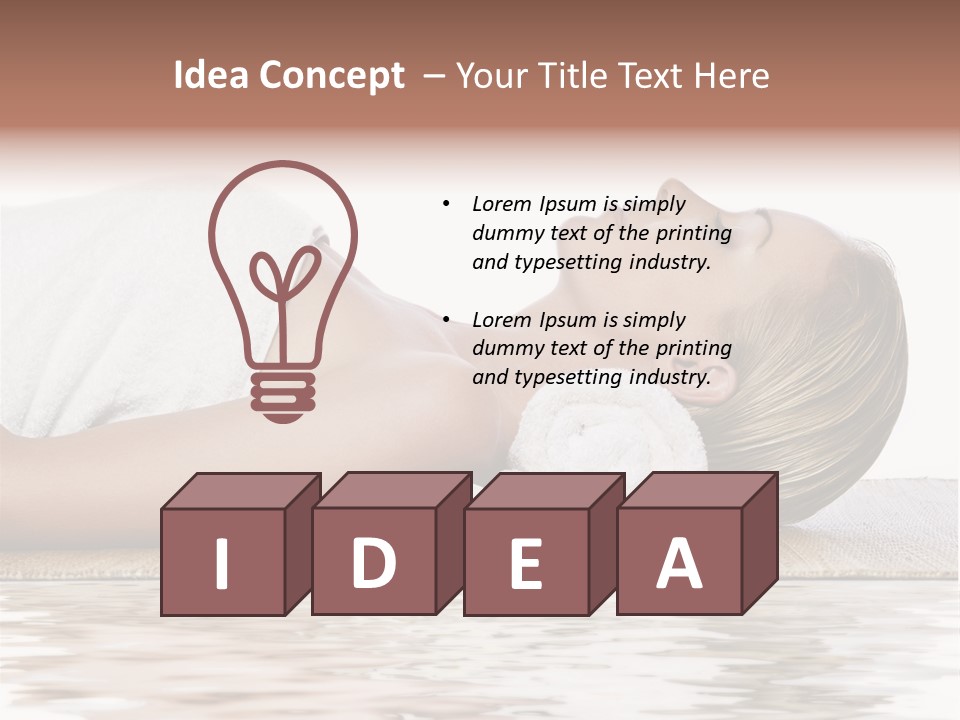 Pretty Purity Skin PowerPoint Template