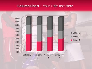 Streetball Teenager Facing PowerPoint Template