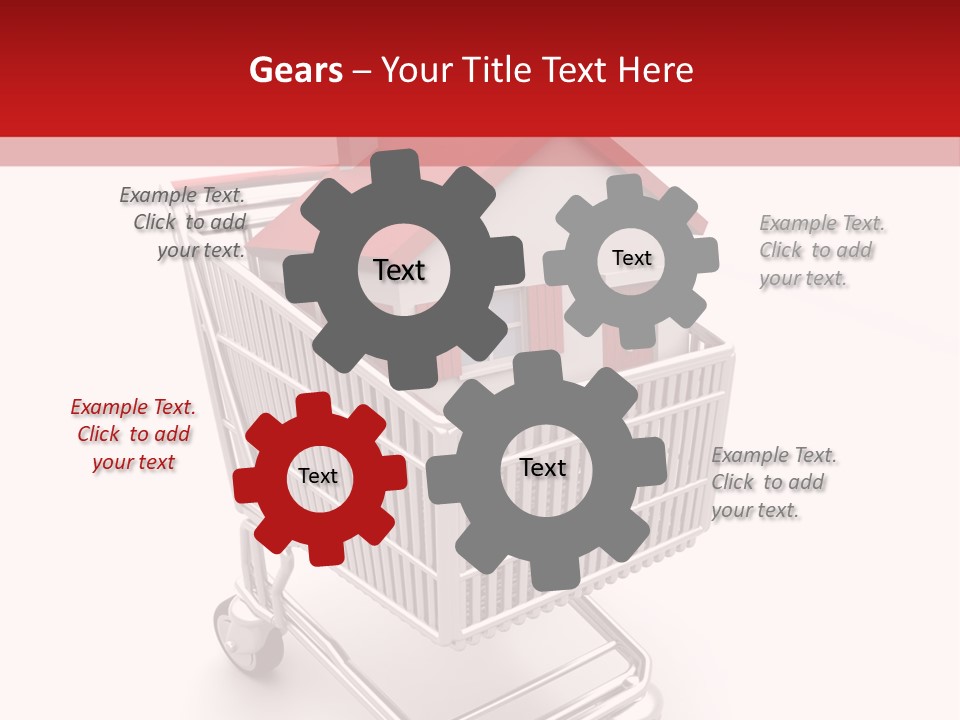 Sale White Equipment PowerPoint Template