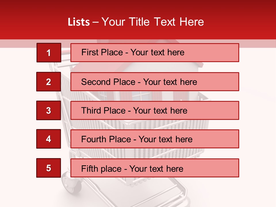 Sale White Equipment PowerPoint Template