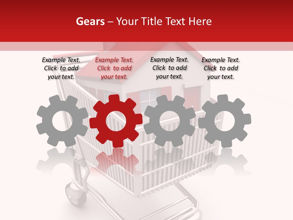 Sale White Equipment PowerPoint Template