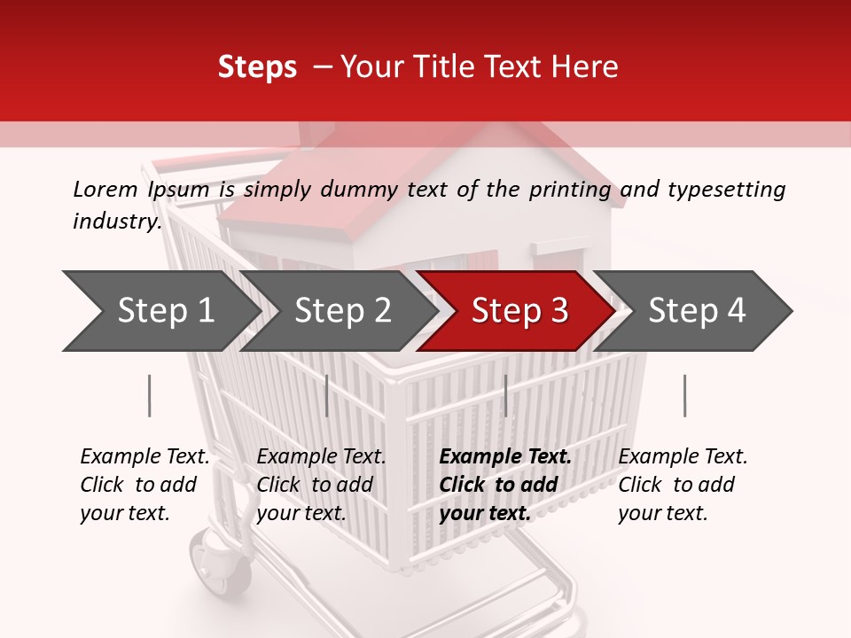 Sale White Equipment PowerPoint Template