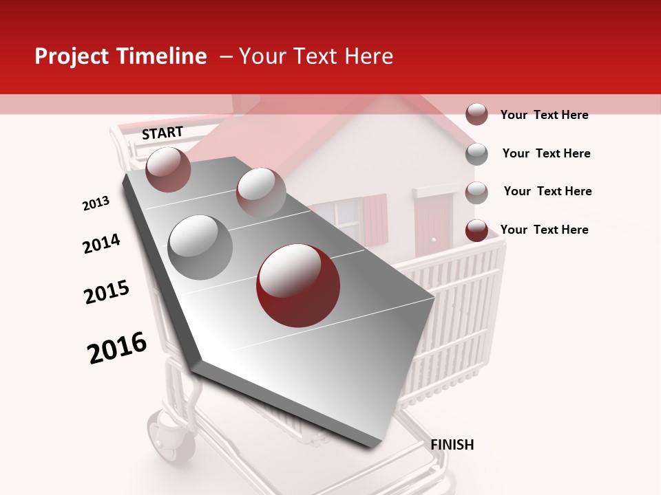Sale White Equipment PowerPoint Template