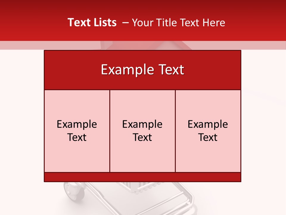 Sale White Equipment PowerPoint Template