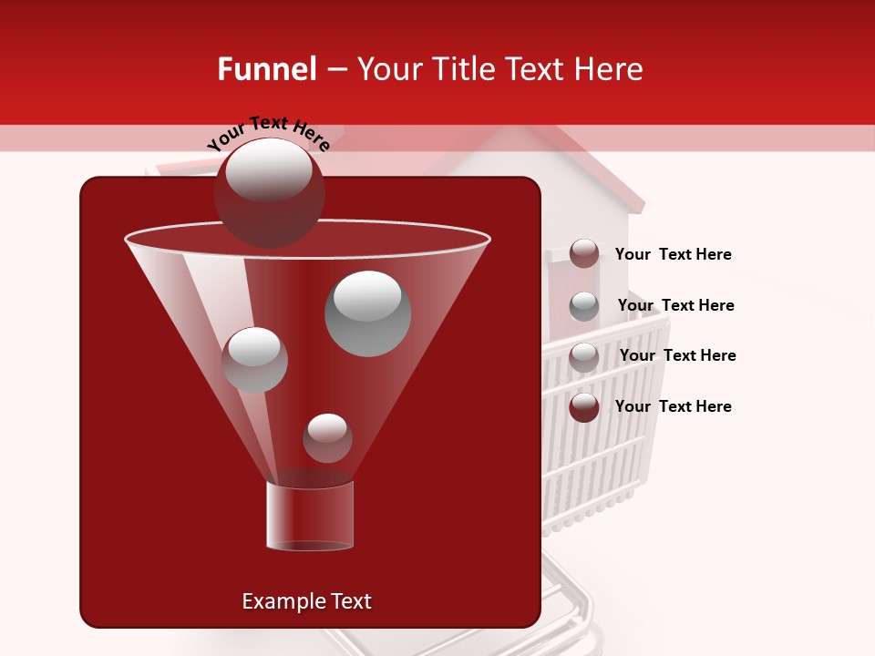 Sale White Equipment PowerPoint Template