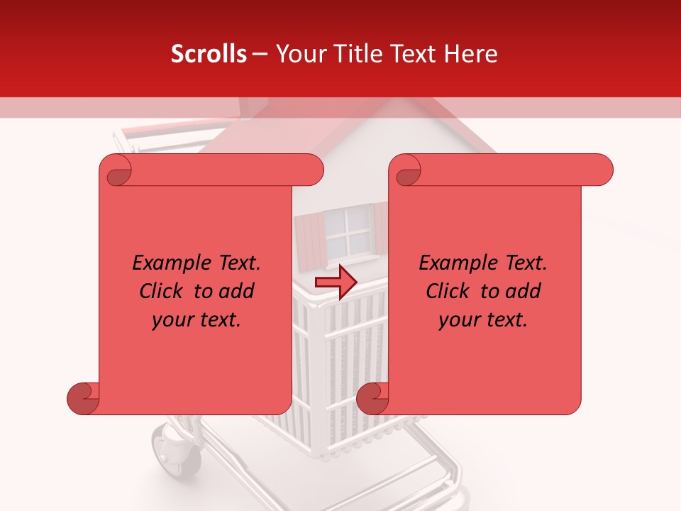 Sale White Equipment PowerPoint Template