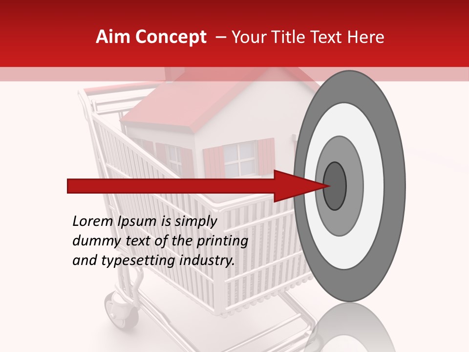 Sale White Equipment PowerPoint Template