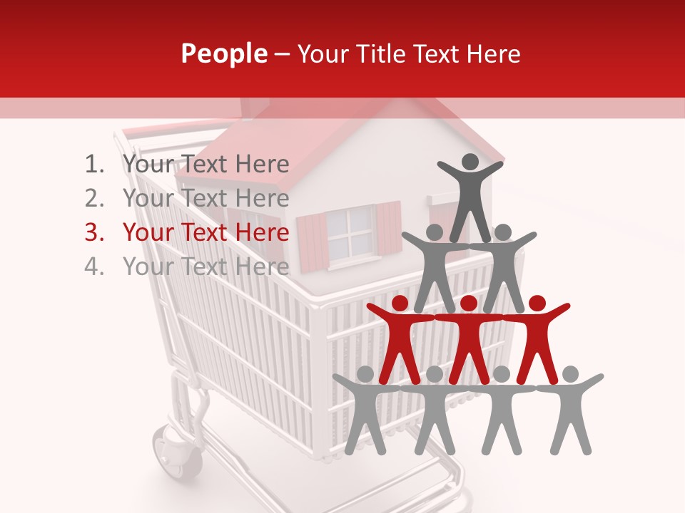 Sale White Equipment PowerPoint Template