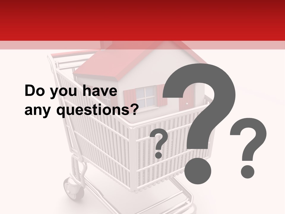 Sale White Equipment PowerPoint Template