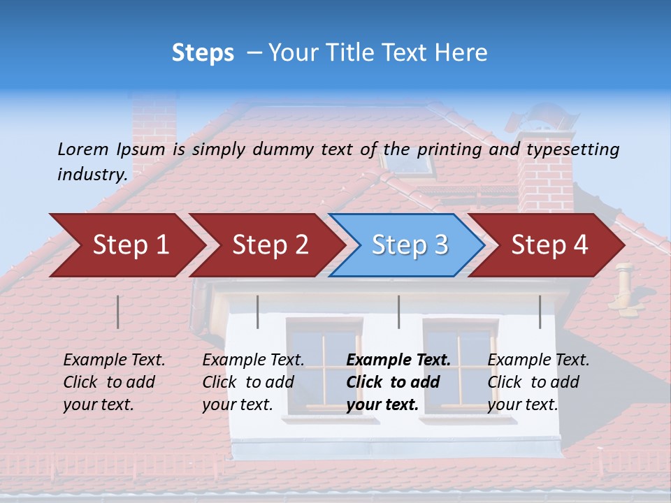 Texture Tiled Place PowerPoint Template