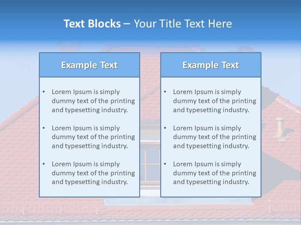 Texture Tiled Place PowerPoint Template